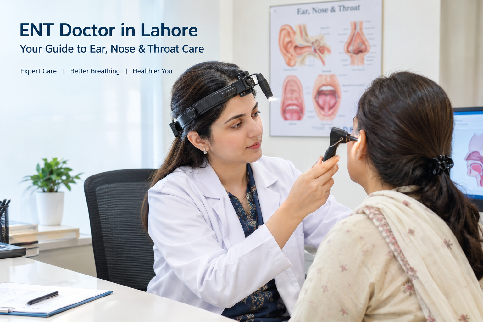 ENT Specialist Doctor in Lahore: A Guide to Ear, Nose and Throat Care